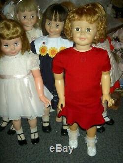 Rare, original 1959 vintage flirty Madame Alexander JOANIE doll 36 playpal size