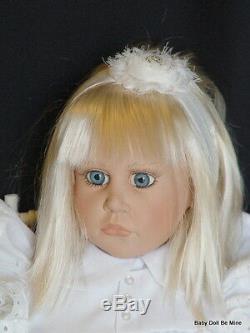 Retired Hildegard Gunzel 1991 Heide 26 Vinyl Doll with a Slight Makeover