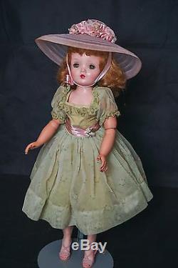 SALE Vintage Madame Alexander Cissy Doll 1958 Sheer Green tagged Outfit