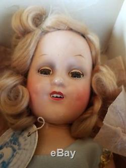 Sonja Henie Rare Early Vintage Madame Alexander Doll Antique NY With Box & Tag