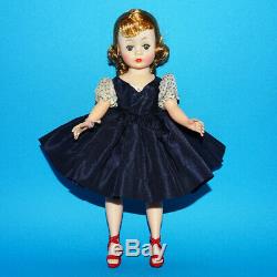Stunning Madame Alexander Blonde Cissette Doll Tagged Taffeta Dress High Color