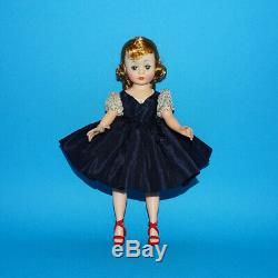 Stunning Madame Alexander Blonde Cissette Doll Tagged Taffeta Dress High Color