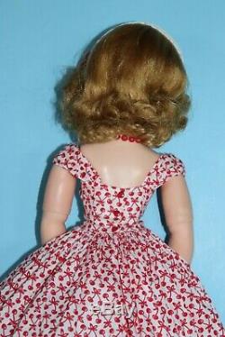 Stunning Vintage Madame Alexander Cissy Doll In Rare Tagged Jane Miller Dress