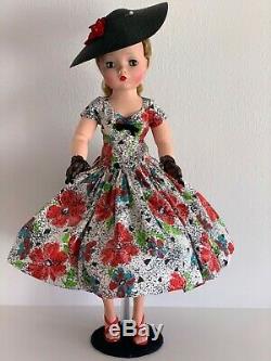 Stunningly Beautiful Madame Alexander Cissy Doll in Haute Couture Floral Dress
