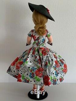 Stunningly Beautiful Madame Alexander Cissy Doll in Haute Couture Floral Dress