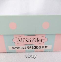 Time For School Blue Madame Alexander 8 2010 MADC Limited Edition Doll #60272