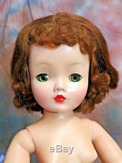 VINTAGE 1950s Madame Alexander CISSY DOLL red hair 20 hard plastic BLUE Eyes