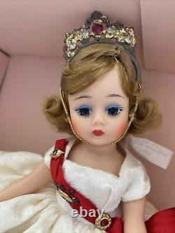 VINTAGE 1960 MADAME ALEXANDER CISSETTE DOLL Queen TAGGED DRESS crown TOSCA