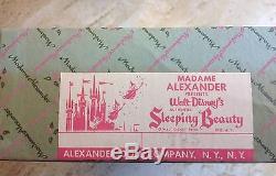 VINTAGE MADAME ALEXANDER SLEEPING BEAUTY 9 CISSETTE DOLL 1959 Mint original box