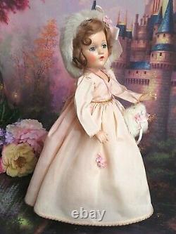 VINTAGE antique 1930s Madame Alexander Wendy Ann DOLL composition TAGGED DRESS