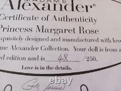 Very Hard to Find 2002 Madame Alexander 8 Princess Margaret Rose Doll #35535