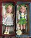 Vintage 1930's Madame Alexander 9 Swiss Girl & Boy in Original Boxes & Tagged