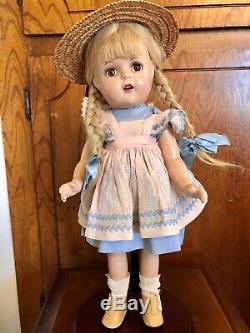 Vintage 1937 MADAME ALEXANDER 16 Princess Elizabeth Original MCGUFFEY ANA Doll