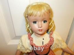 Vintage 1940's-1950's MADAME ALEXANDER Little Women AMY Hard Plastic Doll 14