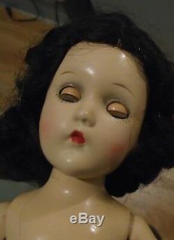 Vintage 1940s 14 Composition Madame Alexander Scarlett O'Hara Doll NUDE