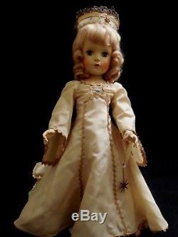 Vintage 1950 Madame Alexander Good Fairy Doll Margaret Face Green Eyes