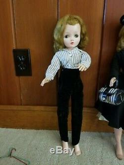 Vintage 1950's Madame Alexander 20 Cissy Doll 2x + Asst. Clothing + Accessories