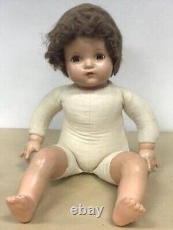 Vintage 1950's Madame Alexander 22 Composition Doll Baby Genius McGruffey
