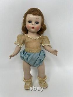 Vintage 1950's Madame Alexander Alexander-Kins Doll Tagged Outfit Blue Pinafore