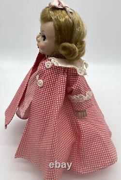 Vintage 1950's Madame Alexander Alexander-Kins Strung Doll Pajamas Robe #0425