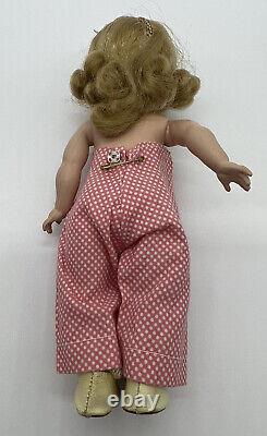 Vintage 1950's Madame Alexander Alexander-Kins Strung Doll Pajamas Robe #0425