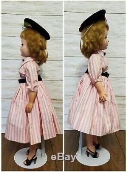 Vintage 1950s 50s Madame Alexander 20 Cissy Doll Pink Dress Tagged Outfit