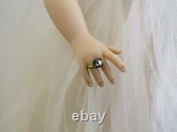 Vintage 1950s Alexander ELISE Bride Doll Tagged Dress 16