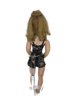 Vintage 1950s Madame Alexander Cissy Doll Hard Plastic 21 Tagged Teddy As Found