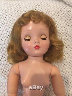 Vintage 1950s Madame Alexander Cissy Doll Ordinal Face Paint