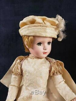 Vintage 1950s Madame Alexander Prince Charming and Cinderella Dolls