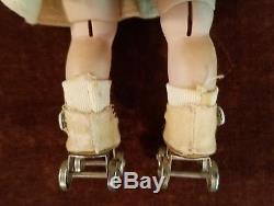Vintage 1950s Madame Alexander- kins Doll on Roller Skates