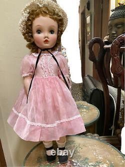 Vintage 1953-1955 WINNIE WALKER 24 Doll Madame Alexander TAGGED DRESS STUNNING