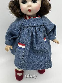 Vintage 1954 Madame Alexander Alexander-kins Doll Little Madeline Neiman Marcus