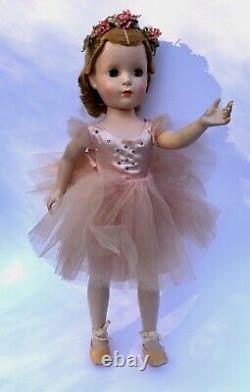 Vintage 1954 Madame Alexander Margot Margaret Ballerina Doll 18 inches tall