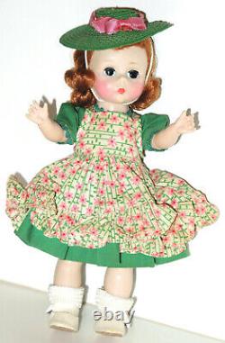 Vintage 1955 Madame Alexander Wendy In School Dress #444 SLW Alexander-kins