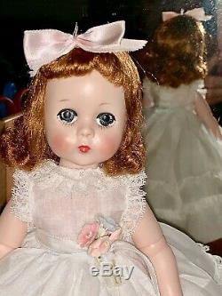 Vintage 1956-59 MADAME ALEXANDER Jointed LISSY Doll In Tagged Garden Gown