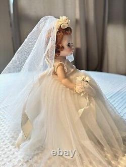 Vintage 1956 Alexander Kins Bride Model 615 Wendy