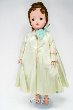 Vintage 1956 All Original Auburn Cissy Doll by Madame Alexander with Theater Set