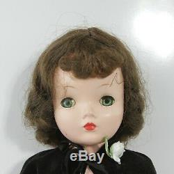 Vintage 1956 Madame Alexander 20 Brunette Cissy Doll In Original Outfit