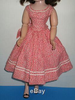Vintage 1956 Madame Alexander Cissy HTF Sun Dress From FAO Schwartz Trunk Set