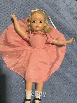 Vintage 1959 Madame Alexander Alice in Wonderland Doll 17 RARE DRESS TAGGED