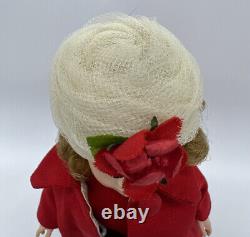 Vintage 1963 Madame Alexander Cissette Doll Rare #748 Tagged Red Jacket Suit Hat