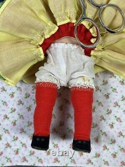 Vintage 1963 Madame Alexander International Doll Bolivia BKW With Hang Tag