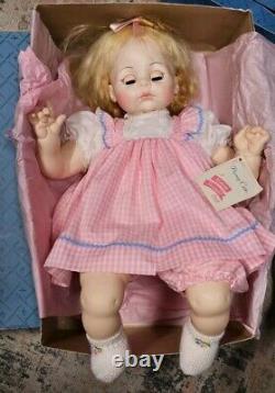 Vintage 1965 Madame Alexander Blonde Pussy Cat Baby Doll Euc 20 Working Crier