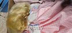 Vintage 1965 Madame Alexander Blonde Pussy Cat Baby Doll Euc 20 Working Crier