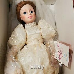 Vintage 1980s Madame Alexander 21 inch Portrait Bride New in Box with Stand