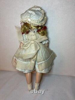 Vintage 50's Madame Alexander Doll Lissy Bent Knee & Elbows 11 Inch Blonde