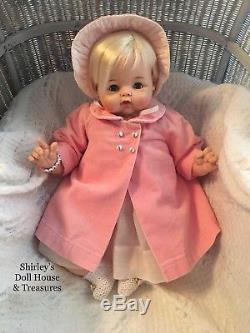Vintage Antique 1962 Madame Alexander Mama KITTEN Moving Crying Baby Doll
