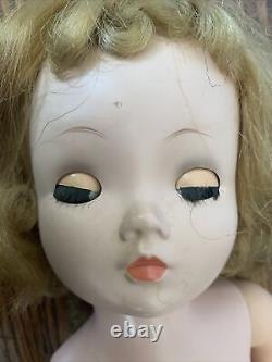 Vintage Blonde Madame Alexander Cissy Doll AS FOUND