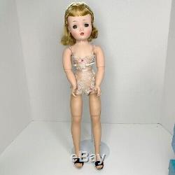 Vintage CISSY Doll Madame Alexander 21 Straight Bangs Stockings Shoes Chemise